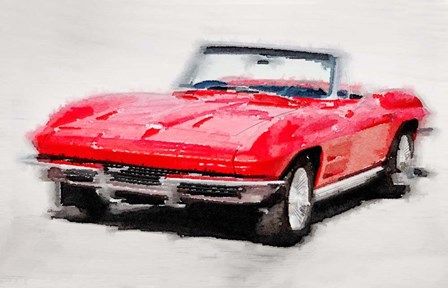 1964 Corvette Stingray by Naxart art print