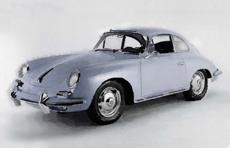 1964 Porsche 356B by Naxart art print
