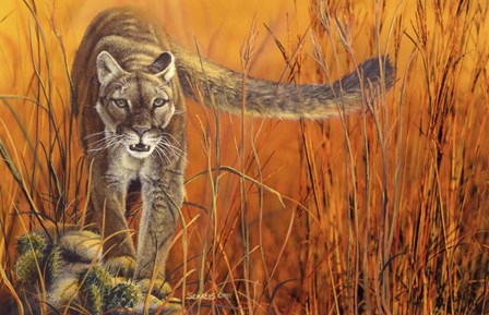 Malicious Intent by Gordon Semmens art print