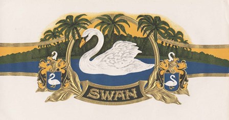 Swan by Art of the Cigar art print