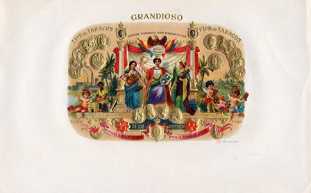 Grandioso by Art of the Cigar art print