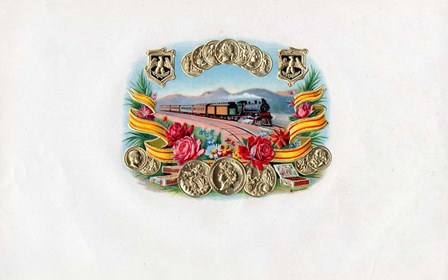 Train by Art of the Cigar art print