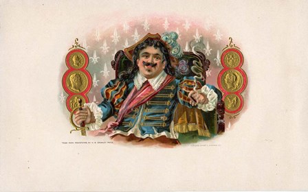 Vintage Cigar Label II by Art of the Cigar art print