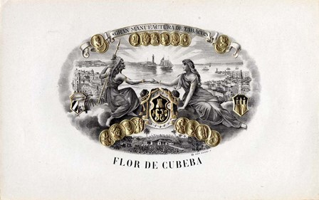 Flor De Cubeba by Art of the Cigar art print