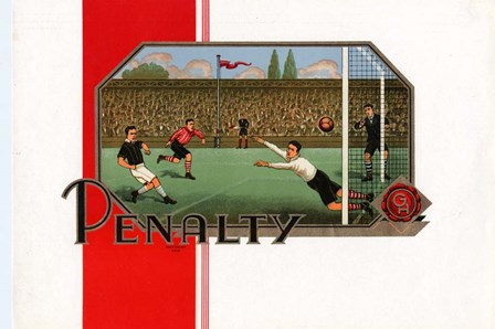 Penalty by Art of the Cigar art print