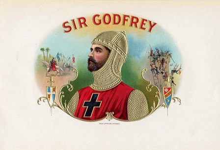 Sir Godfrey by Art of the Cigar art print