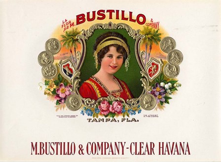 Bustillo by Art of the Cigar art print