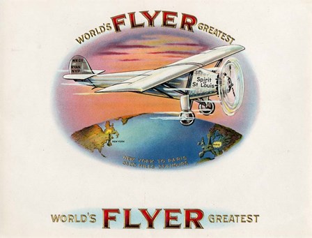 Flyer by Art of the Cigar art print