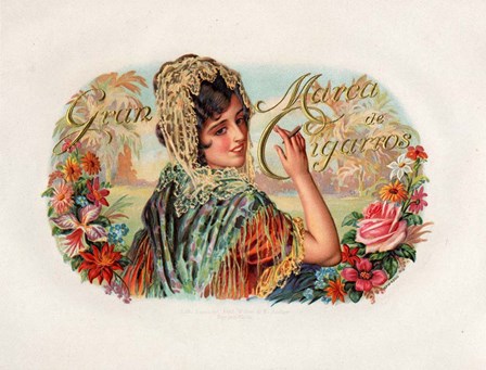 Marca De Cigarros by Art of the Cigar art print