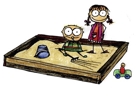 Sand Pit by Esteban Studio art print