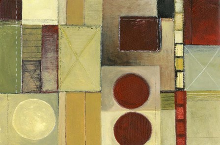 Two Burgundy Corners On Right by Pablo Esteban art print