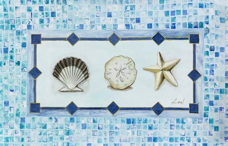 Sea Shell Trio by Pablo Esteban art print
