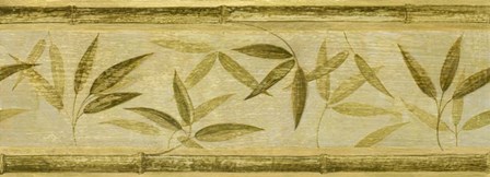 Bamboo Leaf Panel by Pablo Esteban art print