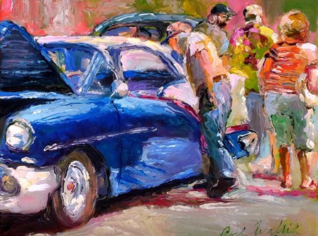 Olds by Richard Wallich art print