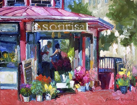 Sonrisa by Richard Wallich art print