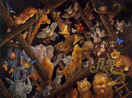 Stormy Night by Bill Bell art print