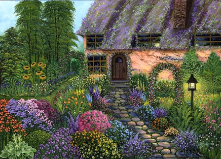 The Garden by Bonnie B. Cook art print