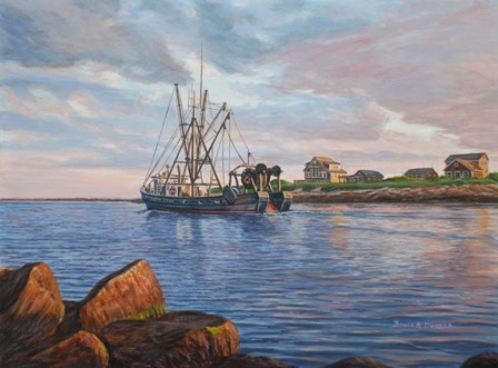 Heading Out by Bruce Dumas art print