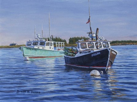 Jullian by Bruce Dumas art print