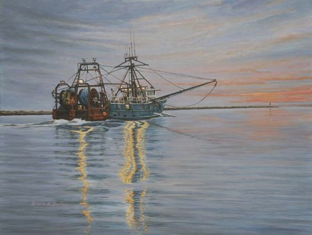 In To The Night by Bruce Dumas art print