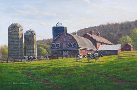 Lone Pine Farm by Bruce Dumas art print