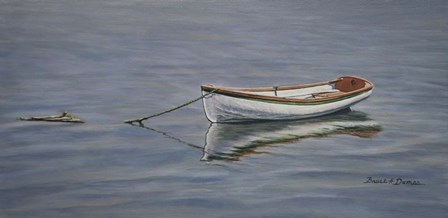 Reflective Dinghy by Bruce Dumas art print