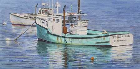 Stella &amp; Shannon Lee by Bruce Dumas art print