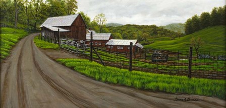 Felecity Farm by Bruce Dumas art print