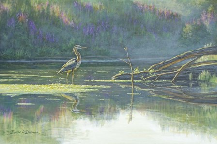 Solitary Hunter by Bruce Dumas art print