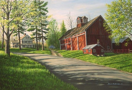 Stuart Farm by Bruce Dumas art print