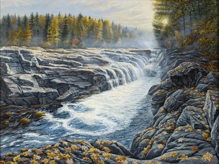 Massachusetts Gorge by Bruce Dumas art print