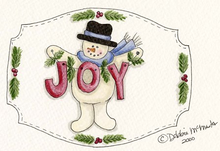 Joy by Debbie McMaster art print