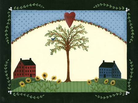 Summer Tree by Debbie McMaster art print