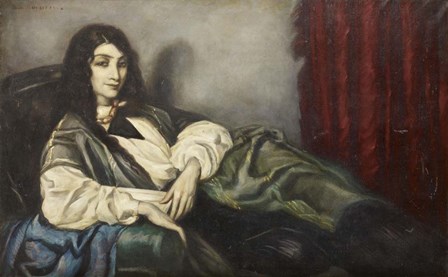 The Green Sofa, 1914 by Emile Bernard art print