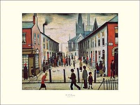 Fever Van by Lawrence Stephen Lowry art print