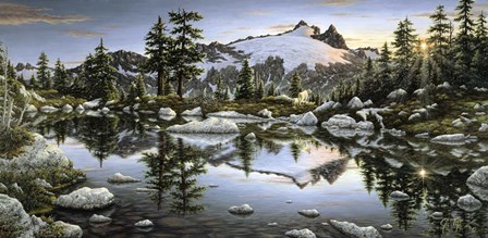 Alpenglow by Jeff Tift art print