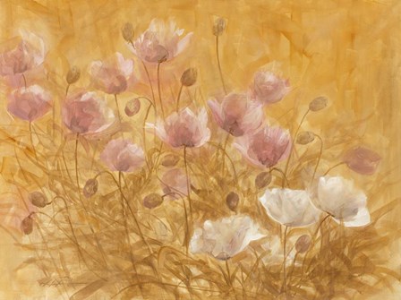 Irises III by Li Bo art print