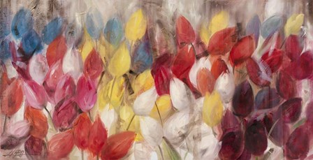 Tulips by Li Bo art print