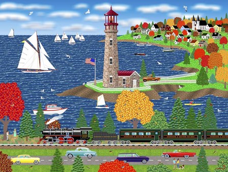 Scallop Shores by Mark Frost art print