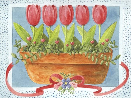 Tulips by Melinda Hipsher art print