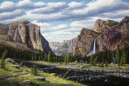 River Of Mercy by R.W. Hedge art print