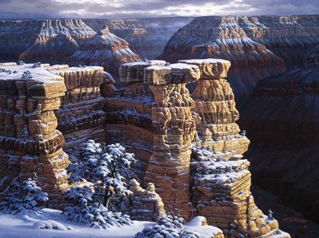 Three Kings by R.W. Hedge art print