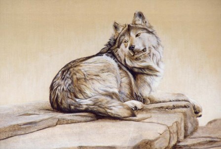 El Lobo by Rusty Frentner art print