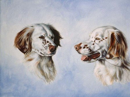 Pair of Dogs by Rusty Frentner art print