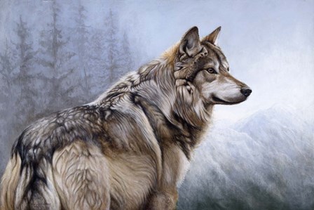 King Of The Hill by Rusty Frentner art print