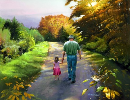 Hand In Hand by Spencer Williams art print