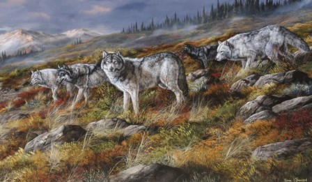 Autumn In Alaska by Trevor V. Swanson art print