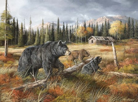 Careful Through The Meadow by Trevor V. Swanson art print