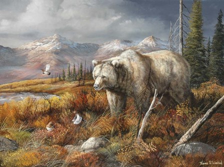 Dinner Is Spooked by Trevor V. Swanson art print