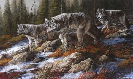 Hunters Of Dusk by Trevor V. Swanson art print